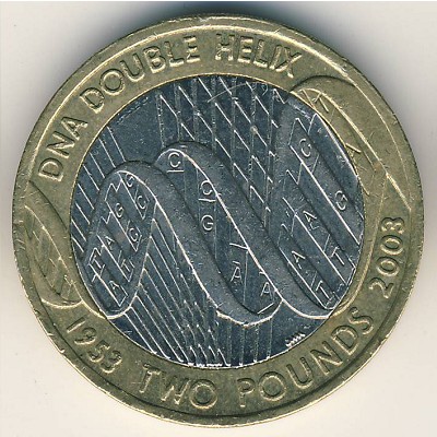 Great Britain, 2 pounds, 2003