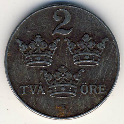 Швеция, 2 эре (1947 г.)