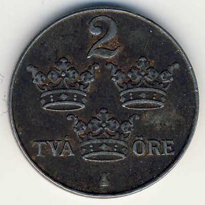 Швеция, 2 эре (1950 г.)