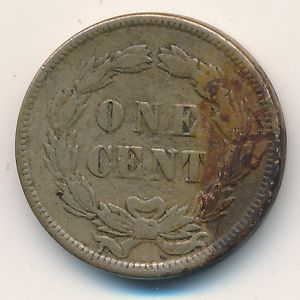 USA, 1 cent, 1859
