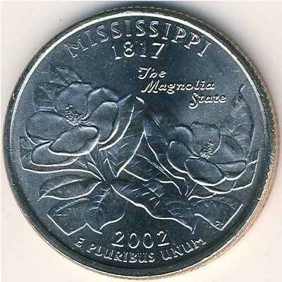 США, 1/4 доллара (2002 г.)