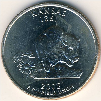 США, 1/4 доллара (2005 г.)