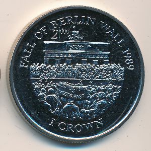 Isle of Man, 1 crown, 2000