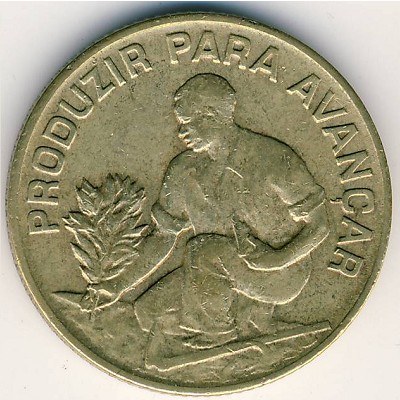Cape Verde, 2,5 escudos, 1977–1982