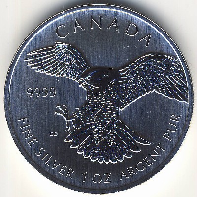 Canada, 5 dollars, 2014