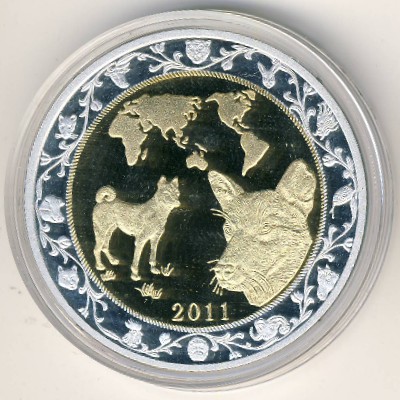 North Korea, 30 won, 2011