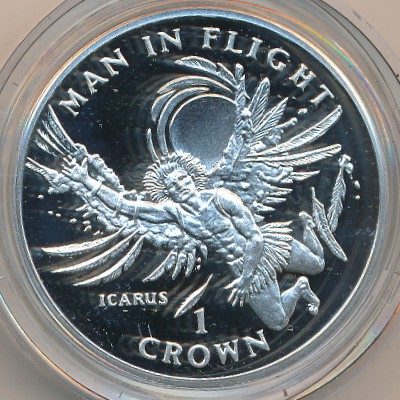 Isle of Man, 1 crown, 1995