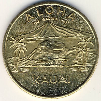 Гавайские острова., 1 доллар (0 г.)