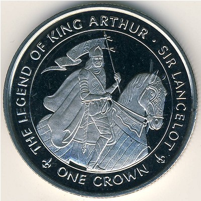 Isle of Man, 1 crown, 1996