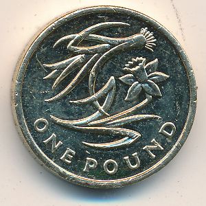 Great Britain, 1 pound, 2013