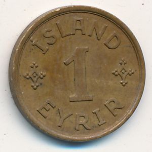 Iceland, 1 eyrir, 1926–1939