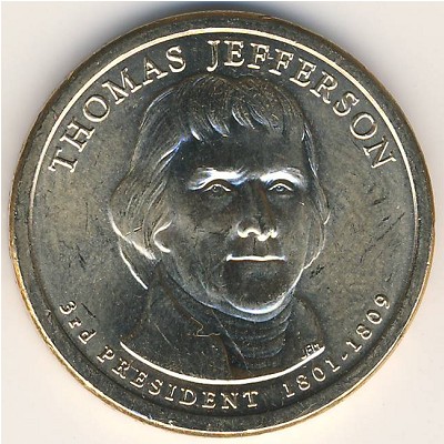 USA, 1 dollar, 2007