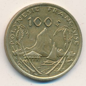 Французская Полинезия, 100 франков (2006–2019 г.)