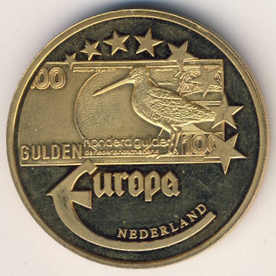 Нидерланды., 100 гульденов (2003 г.)