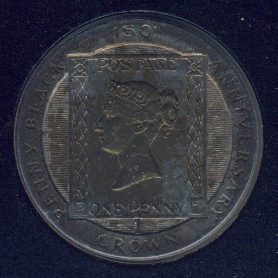 Остров Мэн, 1 крона (1990 г.)