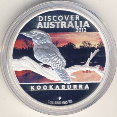 Australia, 1 dollar, 2012