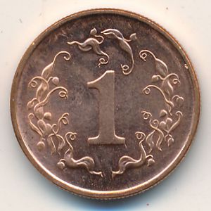 Zimbabwe, 1 cent, 1989–1999