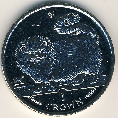 Остров Мэн, 1 крона (1997 г.)