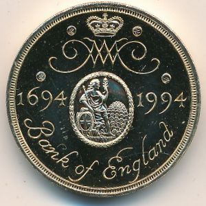 Great Britain, 2 pounds, 1994