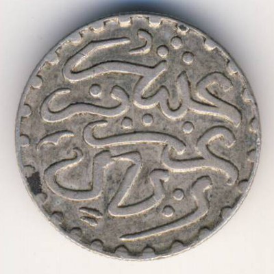 Morocco, 1/20 rial, 1902–1903