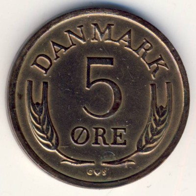 Дания, 5 эре (1970 г.)