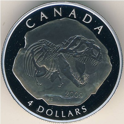 Canada, 4 dollars, 2009