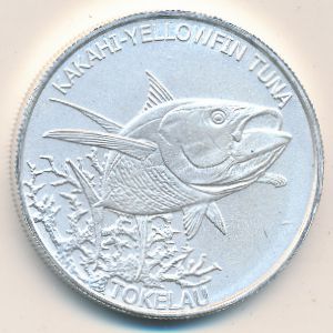 Tokelau, 5 dollars, 2014