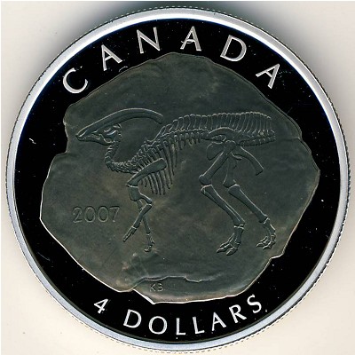 Canada, 4 dollars, 2007