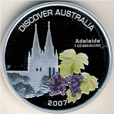 Australia, 1 dollar, 2007