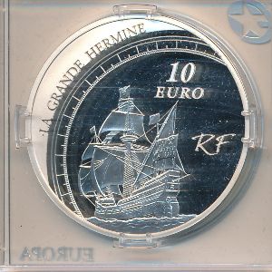 France, 10 euro, 2011