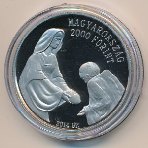 Венгрия, 2000 форинтов (2014 г.)