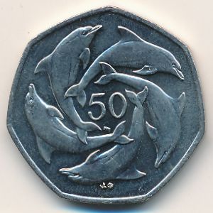 Gibraltar, 50 pence, 1998–2003