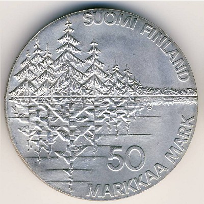 Finland, 50 markkaa, 1985