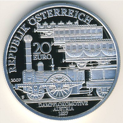 Austria, 20 euro, 2007