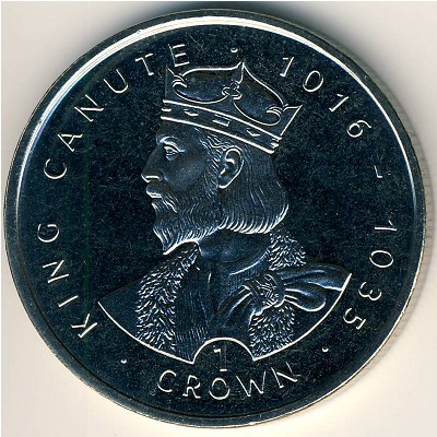 Gibraltar, 1 crown, 1999