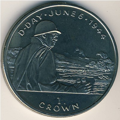 Isle of Man, 1 crown, 1994