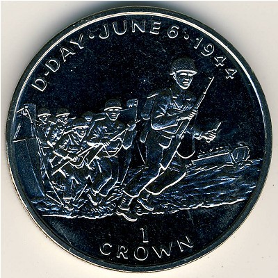 Isle of Man, 1 crown, 1994