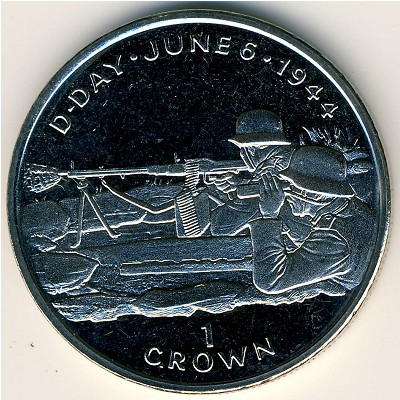Isle of Man, 1 crown, 1994
