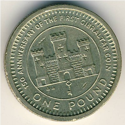 Гибралтар, 1 фунт (1989 г.)