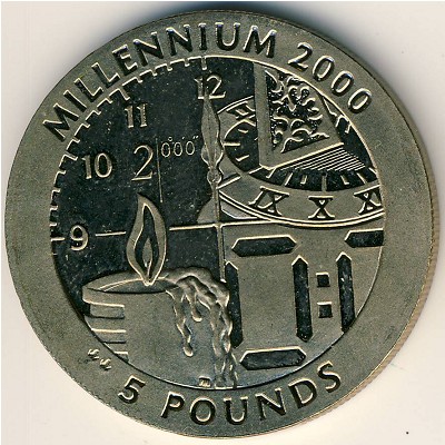 Gibraltar, 5 pounds, 1999