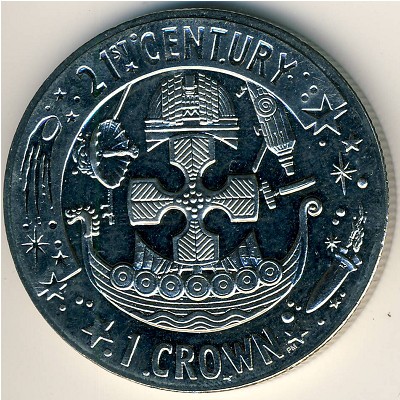 Гибралтар, 1 крона (2001 г.)