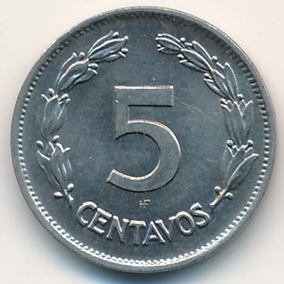 Ecuador, 5 centavos, 1937