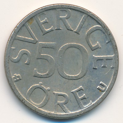 Швеция, 50 эре (1978 г.)