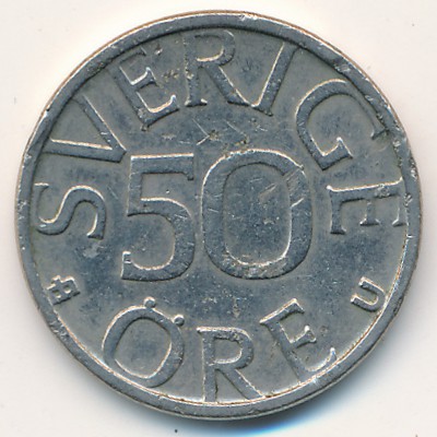 Швеция, 50 эре (1979 г.)