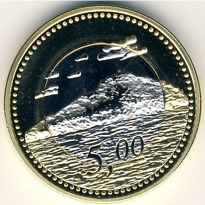Редонда., 5 долларов (2009 г.)