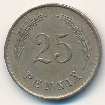 Финляндия, 25 пенни (1937 г.)