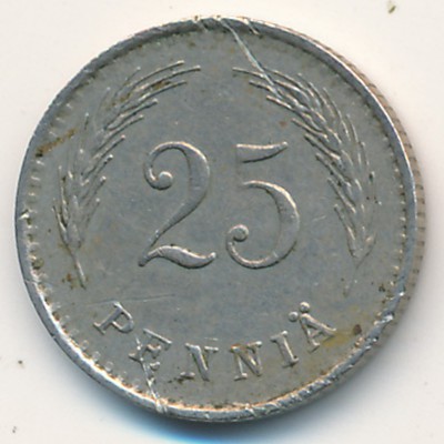 Финляндия, 25 пенни (1937 г.)