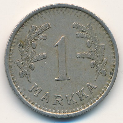 Финляндия, 1 марка (1937 г.)