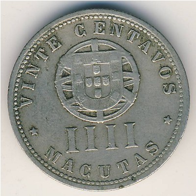 Angola, 20 centavos, 1927–1928