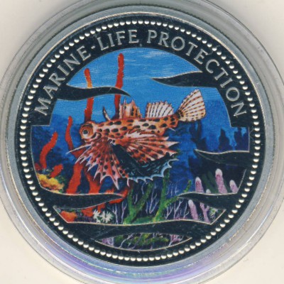 Palau, 1 dollar, 2002